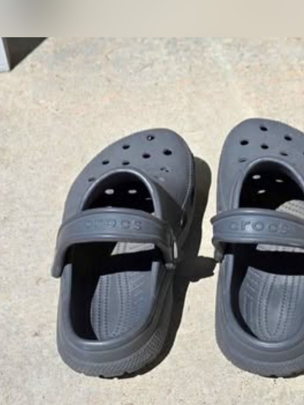 Gray Crocs - Picture 4 of 4